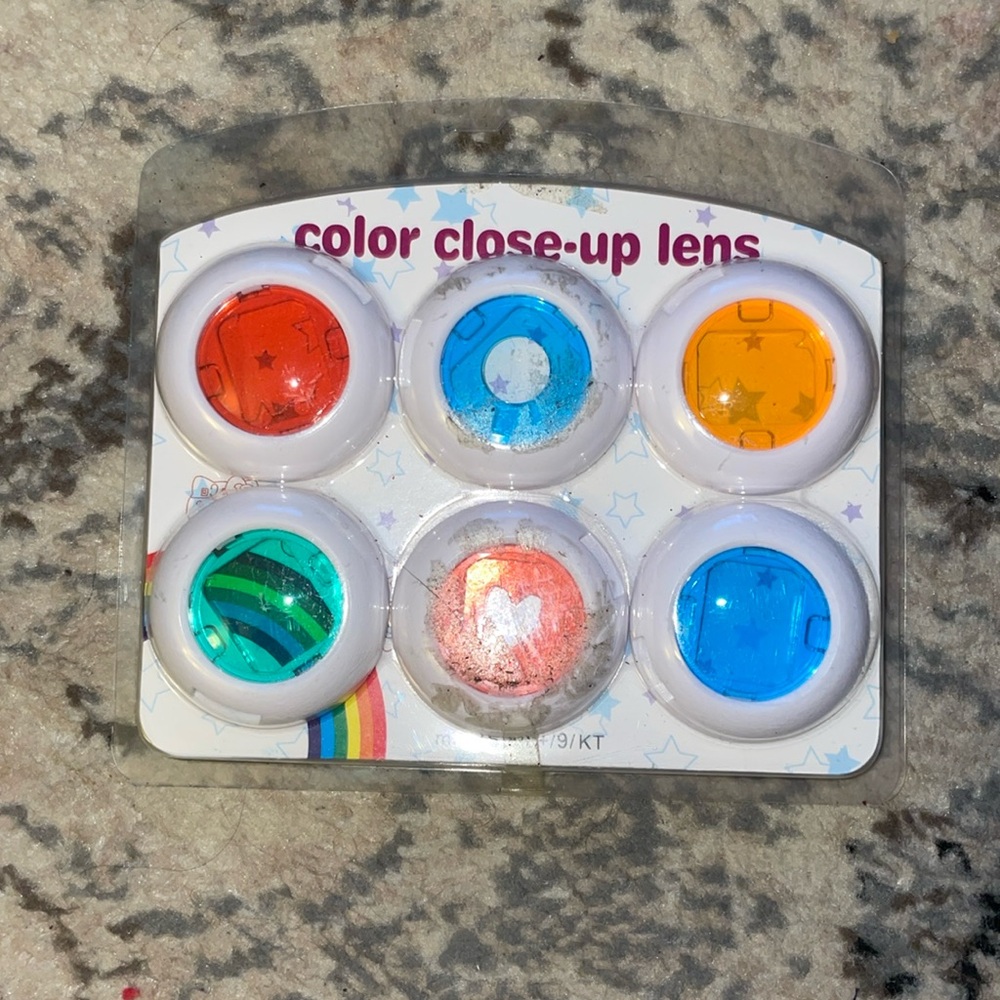 Mini Close Up Color Colorful Lens Filter Set for Fujifilm Instax Mini 8/ 8+/ 9